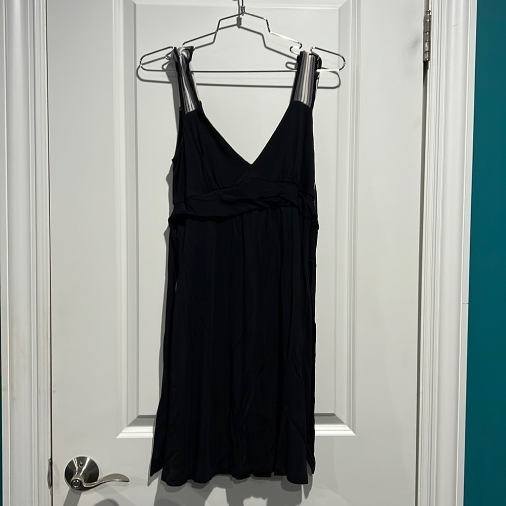 Guess jeans dress. Tie back. Braided shoulder straps. Size medium.